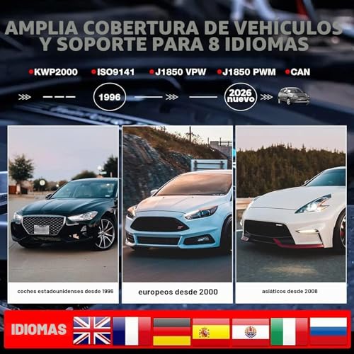 Diagnóstico de vehículos con LAUNCH Creader 3001 OBD2 para control de sensor O2 4