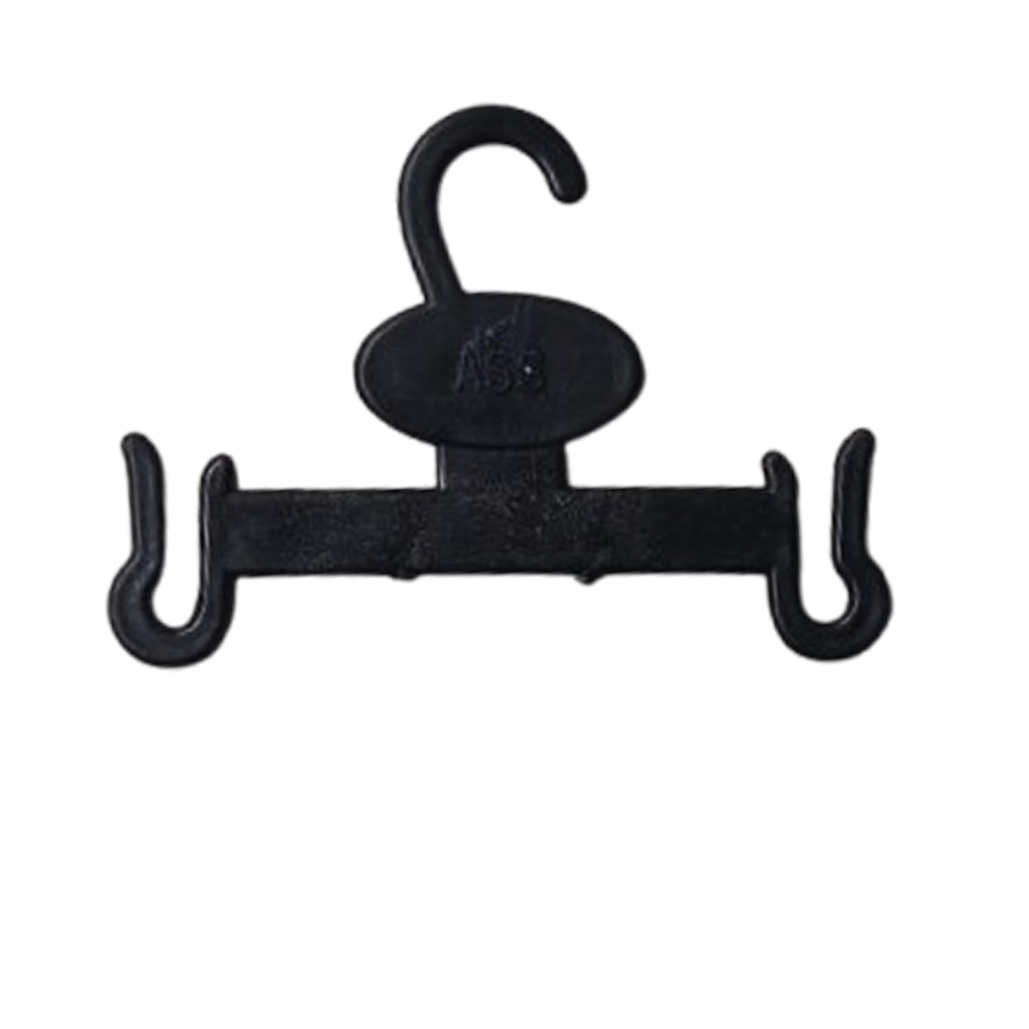 T-Shape Small Footwear Hanger Hook | Durable Plastic Hook for Slippers, Shoes, Sandals | Retail Display Organizer (Black) - Pack of 25-image-40