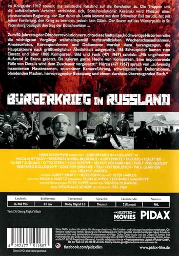 Bürgerkrieg in Russland / Das komplette 5-teilige Historienepos (Pidax Historien-Klassiker) [3 DVDs] – vue 2