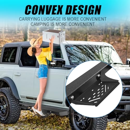 Estribos laterales de acero para Ford Bronco 4 puertas 2021-2024 - Pack 2 miniatura 5
