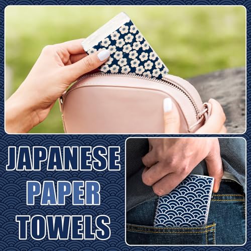 Image of Therwen 100 Pack Pocket Tissues Travel Bulk 1000 Sheet, Various