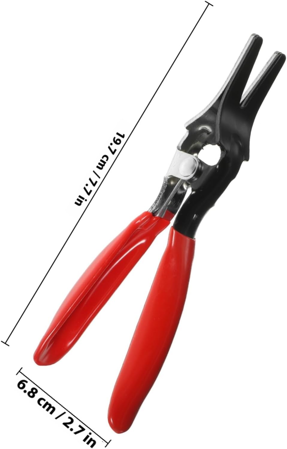 Sosoport Car Vacuum Line Hose Remover Pliers Auto Fuel Line Disconnect Tool for Mechanic Repairs with Sturdy Clamp Separator, Single Pack for Automotive Engine Maintenance