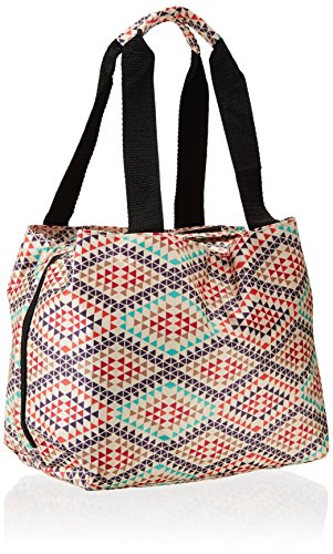 Nicole Miller Insulated 11" Lunch Tote (Bone Fiesta) - Thumbnail 2