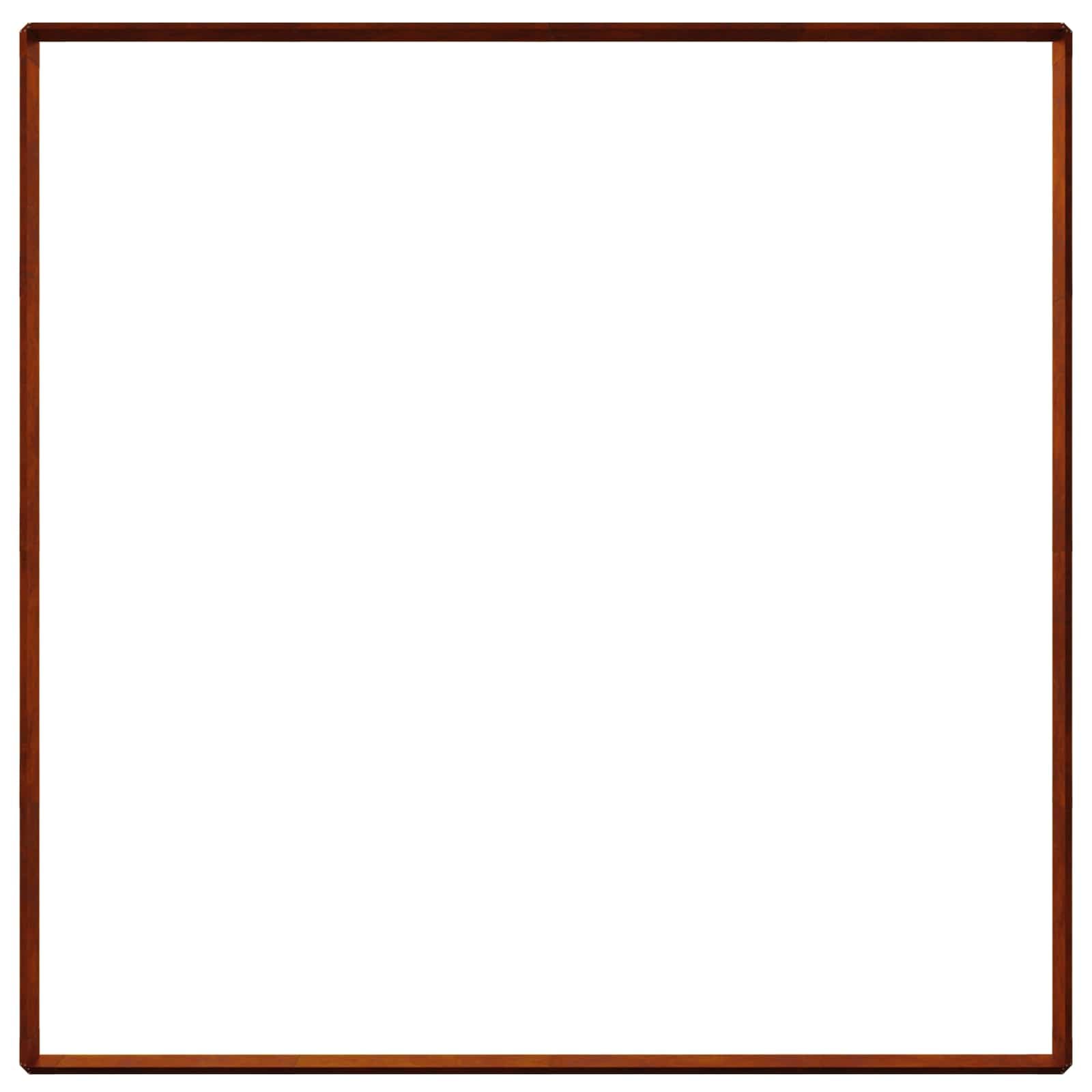 Schneckenzaun 20-teilig aus wetterfestem Stahl rostig, 100 x 3,5 x 25 cm, Beeteinfassung, Rasenkante, Beetumrandung, Mähkante, Palisade, Steckzaun für Garten, Terrasse, Vorgarten