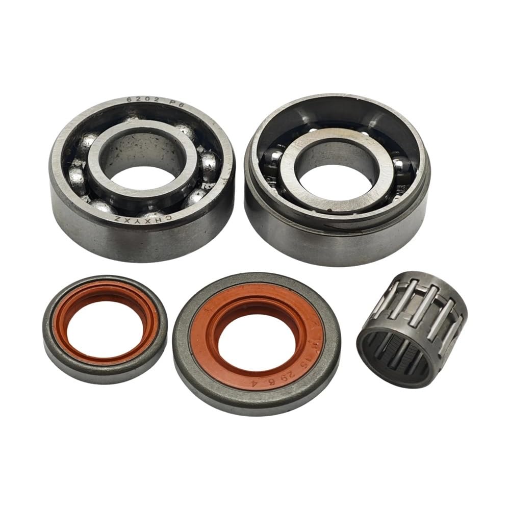 Kit de retenes Aceite for cojinetes cigüeñal Compatible con motosierras MS361 MS 361 2 Tiempos. Piezas Repuesto: 9503-003-4266 9503-003-0354
