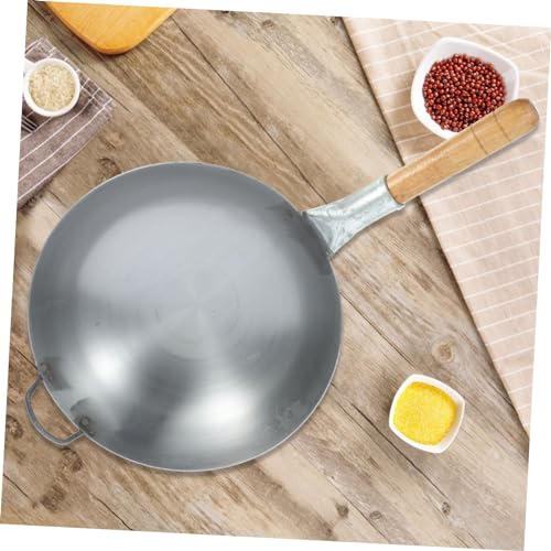 Wok PRETYZOOM con asa gruesa y diseño antiadherente miniatura 7