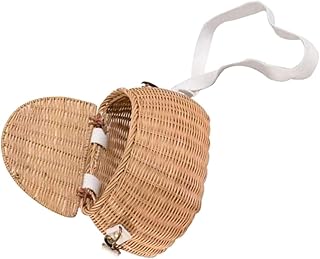 Bolsa De Vime Rattan Bolsa Feminina Bolsa Crossbody Bolsa De Palha Para Mulheres Bolsa Crossbody Bolsa Rattan Tecida À Mão Bolsa De Ombro Rattan Bolsa De Ombro Tecida Rattan Bolsa