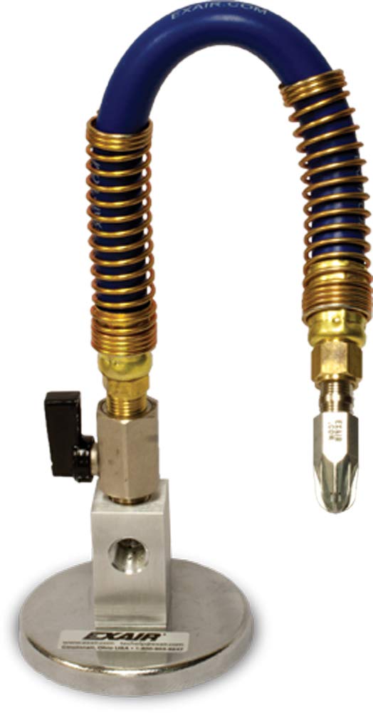 EXAIR Air Nozzle Blowoff Kit, Compressor Fittings and Parts, Pneumatic Tools, Mini Super - Single, (Model 1103-9362)