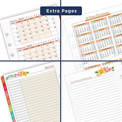 At-A-Glance 2023 Daily & Monthly Planner Refill, 5-1/2" X 8-1/2", Size 4, Desk Size, Kathy Davis (Kd81-225) #TOP5