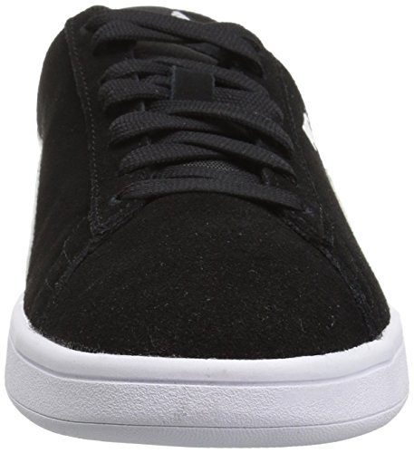 PUMA Puma Smash 2 Sneaker, Black White, 6.5 US Unisex Big Kid