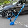 Pulling Tower, 3-in-1 Car Dent Puller Tool - 600 kg Pulling Force, Adjustable Height, 8-Prong Retractor, with Hand Winch & Nylon Casters for Sheet Metal Dent Repair on Fenders, Sills & Doors