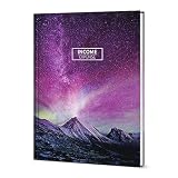 Undated Income and Expense Tracker, Hardcover Ledger Books for Bookkeeping, Accounting Ledger Log Bo