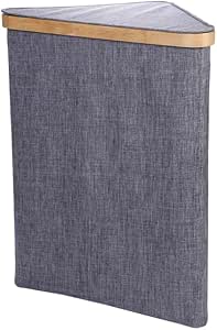 Amazon.com: Corner Laundry Hamper (grey) : Home & Kitchen