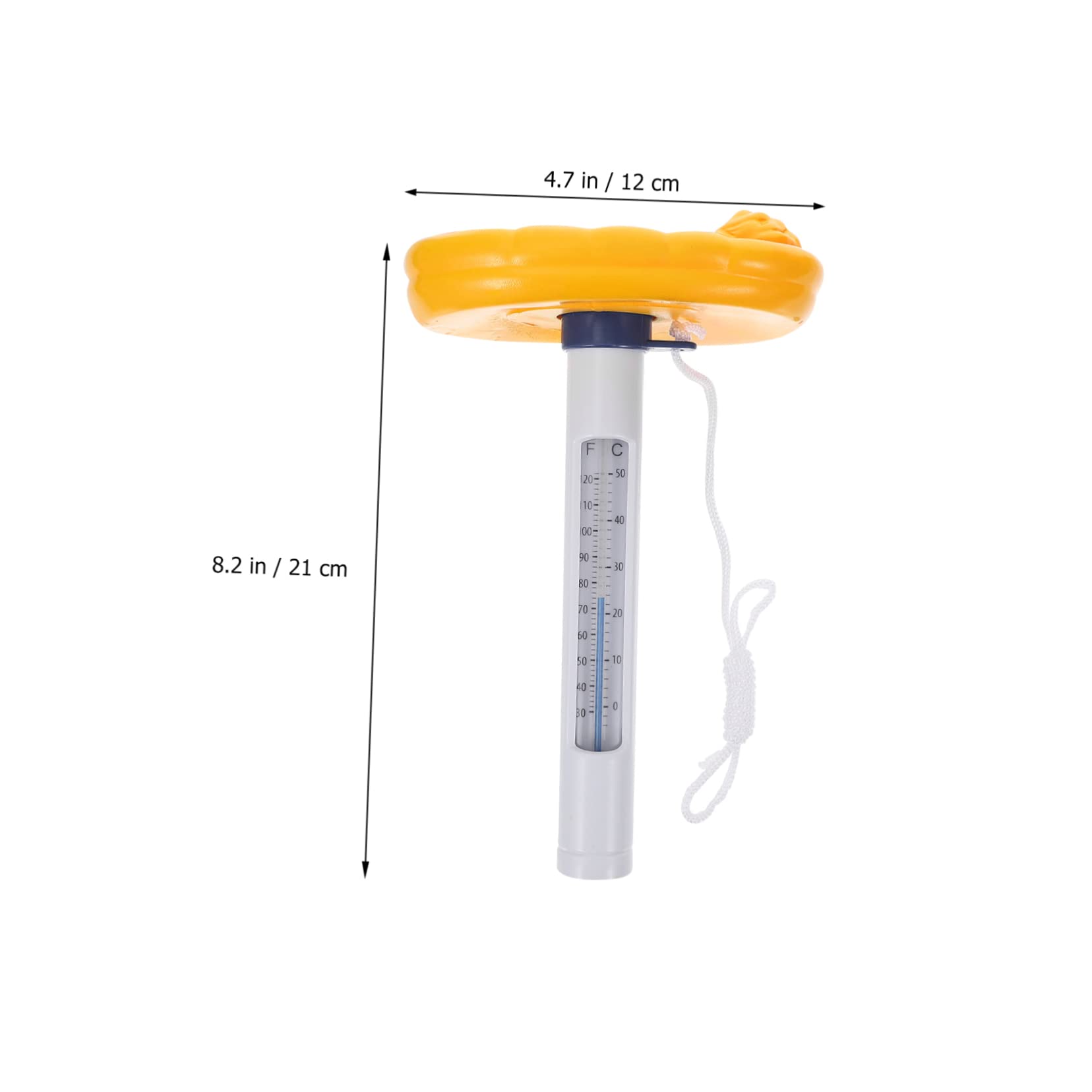 YARNOW 3pezzi Termometro Acquatico Per Piscina Forma Di Cartone Animato Misuratore Di Temperatura Per Lettura Accurata Fahrenheit e Celsius Per Giochi