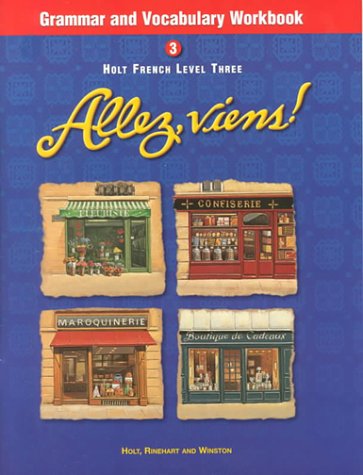 Allez, Viens! French, Level 3 - Grammar and Vocabulary Workbook