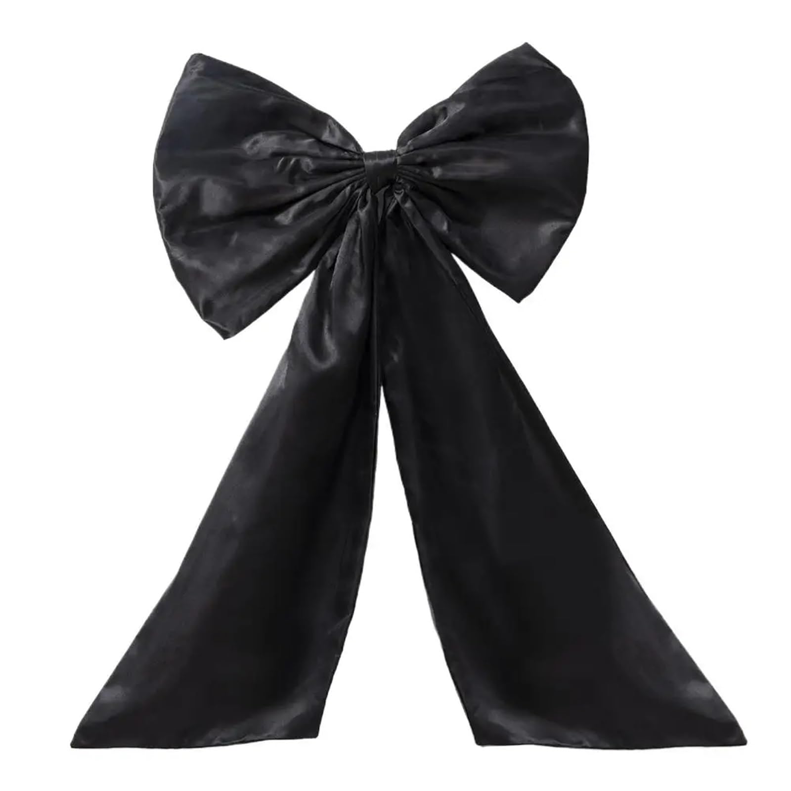 1 Uds. Lazo Decorativo, Lazo Grande for habitación, Gigante for Navidad, cumpleaños, Fiesta de Boda, decoración Pared Fondo para Fiestas(Black)