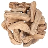 【Driftwood Assembly Kit】This kit includes 35 ounces/1000 grams of handcrafted driftwood, offering ample quantity and diverse sizes to meet your DIY projects or home decor needs. 【Natural Driftwood Pieces】Sourced straight from nature, these driftwood ...