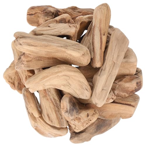 35oz Driftwood Decor for Crafts Natural Mixed Size Driftwood Pieces Small DIY Dried Wood Home Beach Wedding Table Art Decoration Garland Wooden Craft 2 Inches to 7 Inches in Length