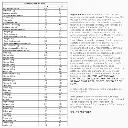 Aptamil Fórmula Infantil Proexpert Pre Transition Danone Nutricia 400G