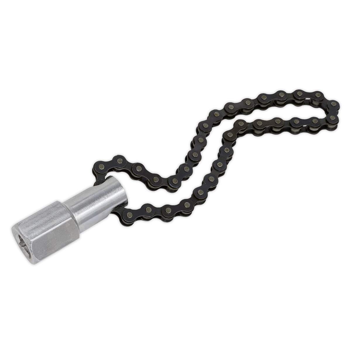 Oil Filter Chain Wrench Ø135mm Capacity 1/2""Sq Drive