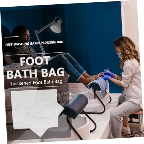 80 bolsas desechables para baño de pies resistentes miniatura 3