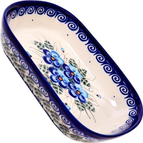 Amazon Polish Pottery Ceramika Boleslawiec, 0726/162, Butter Platter