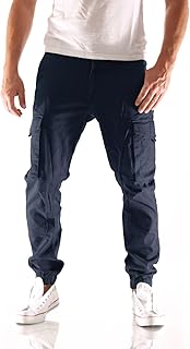 بنطلون كارجو بول بقصة ضيقة سليم فت للرجال من جاك اند جونز