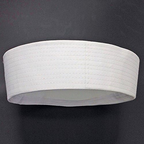 Miniatura 3 de CCUFO Sombrero de marinero blanco sombreros de la marina de los Estados Unidos para fiestas, Halloween y bodas, paquete de 2, Blanco