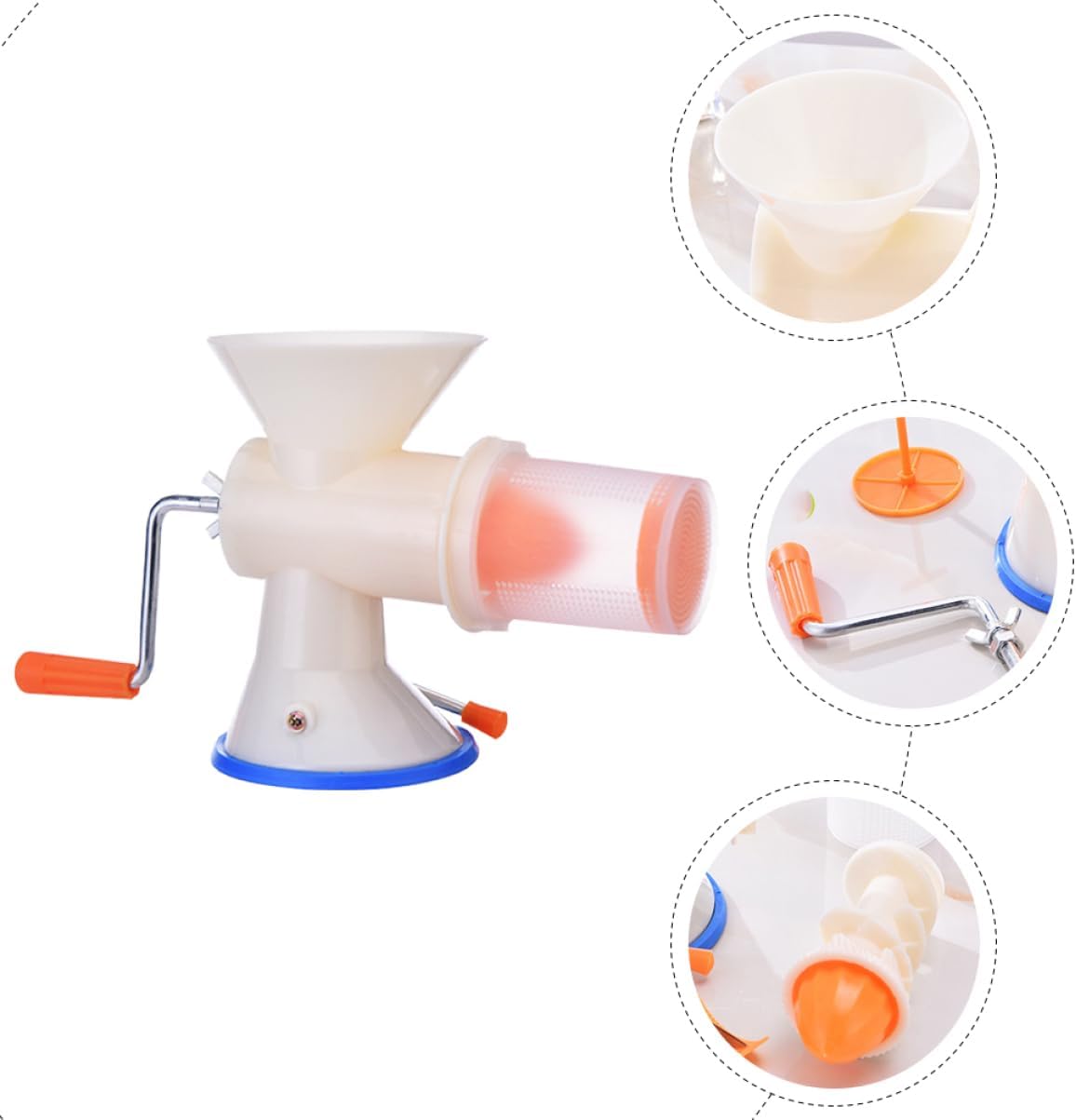 Manual Meat Grinder Garlic Sausage Stuffer Handheld Sausage Filler Machine