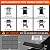 QuliMetal 7637 7635 67060 Grill Replacements for Weber Spirit E210,E220,S210,S215,Spirit 200 & GS4 Spirit II E210,Spirit II E220 with Front Control, Flavorizer Bars+Grates+Heat Deflector
