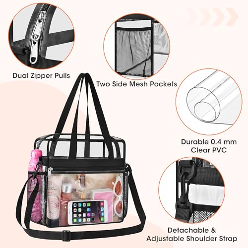 Oraben Clear Tote Bag Stadium Approved