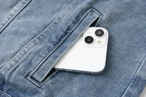 Colete de tela vaquera resistente con botones metálicos clásicos 6