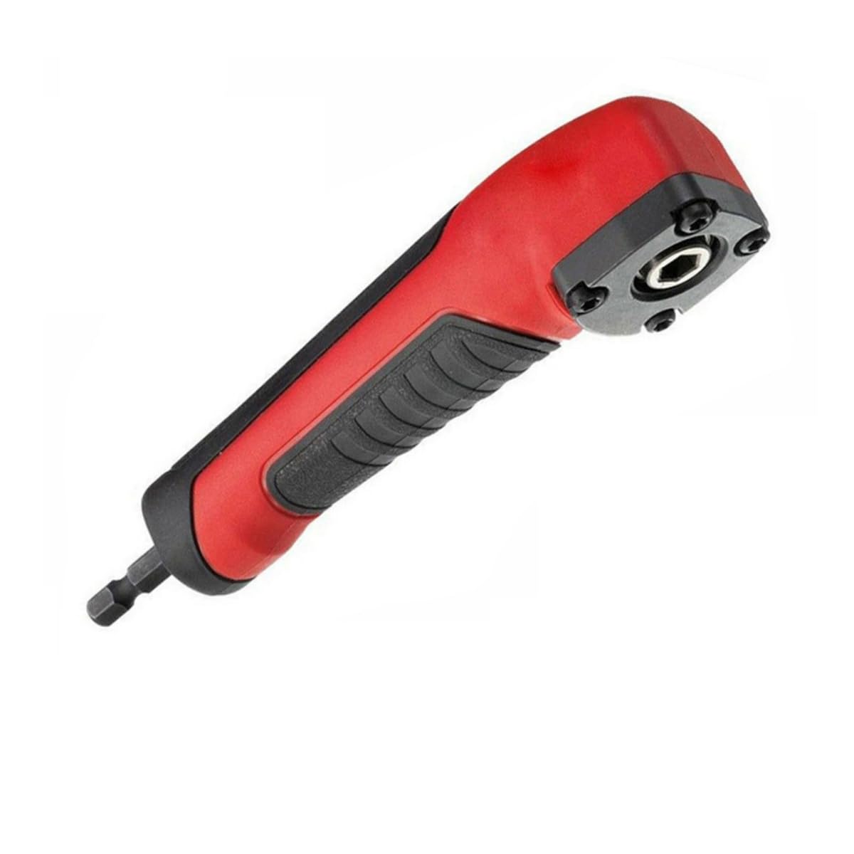 Mini Right Angle Power Screwdriver Right Angle Bit Socket Adapter 1/4In 90 Degree Rotatable Screwdriver Kit Wrench, Practical Small Furniture, Ideal for Use in Tight Spaces or Repairs