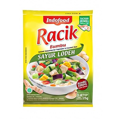 Indofood Racik Sayur Lodeh Curry, 0.88 onzas (paquete de 24)