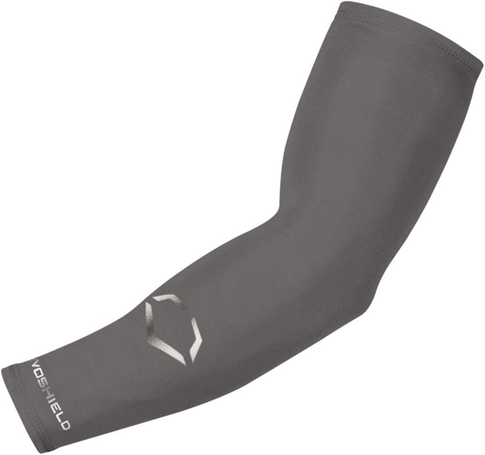 EvoShield Youth Solid Baseball Compression Sleeve Scarlet One Size Fits Most : Sports & Outdoors
