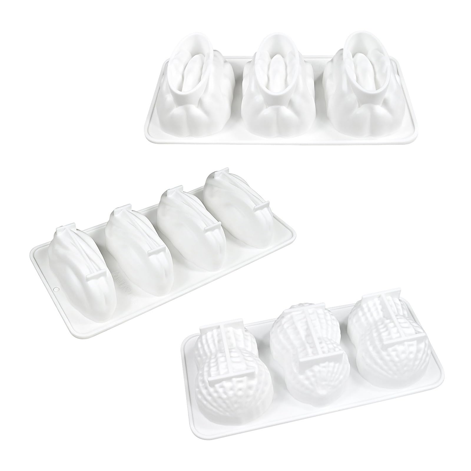 our fave Nut Fondant Cake Molds for Cake Decorating Cupcake Toppers Making Soap Molds 3D Nut Silicone Chocolate