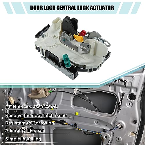 Image of ACROPIX Rear Right Side Door Latch Actuator Door Lock Central Lock Actuator Fit for Dodge Nitro 2007-2011 No.4589278AC - Pack of 1