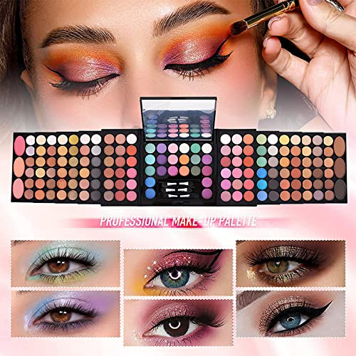 Miss Rose PARENT-JLCA-HZX M 148 Colors Makeup Pallet,Professional Makeup Kit For Women Full Kit,All In One Makeup Sets thumb #4