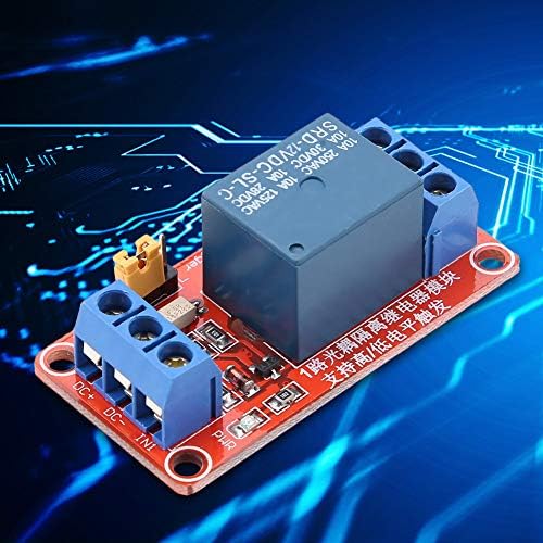 Płyta przekaźnikowa, moduł przekaźnika, 5 V/12 V/24 V, moduł przekaźnikowy, wysoka moc napędowa, płyta przekaźnikowa do domu (12 V)