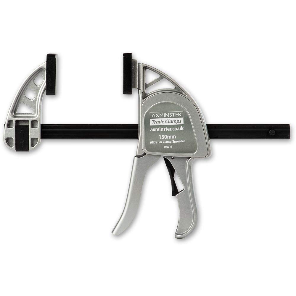 Axminster Trade Clamps Alloy Bar Clamp/Spreader 150 X 80Mm