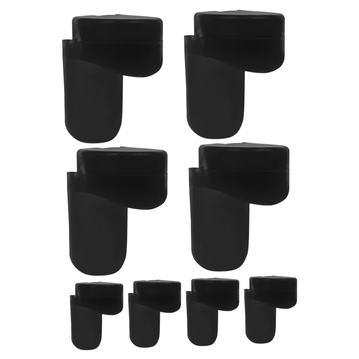 HEMOTON Accessories 8pcs Silicone Finger Rests for Oboe and Other Woodwind Instruments