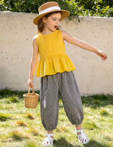 Image of QIY Toddler Girl Sandals Little Kids Summer Dress Shoes Open Toe Flats Princess Sandals for School Beach Party
