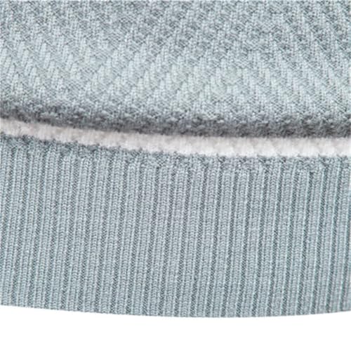 Mens O-Neck Patchwork Long Sleeve Sweater Warm Slim Casual Autumn Sweater3