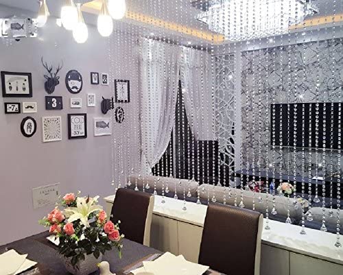 Ghirlanda Di Perline Cristallo Acrilico - 30 Metri, Per Decorazioni Fai Da Te - Foto 10