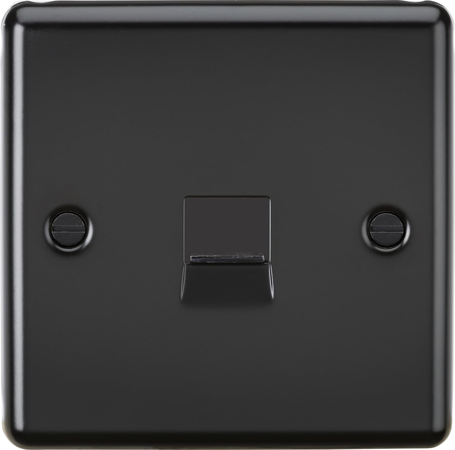 Knightsbridge Matt Black Telephone Master Outlet
