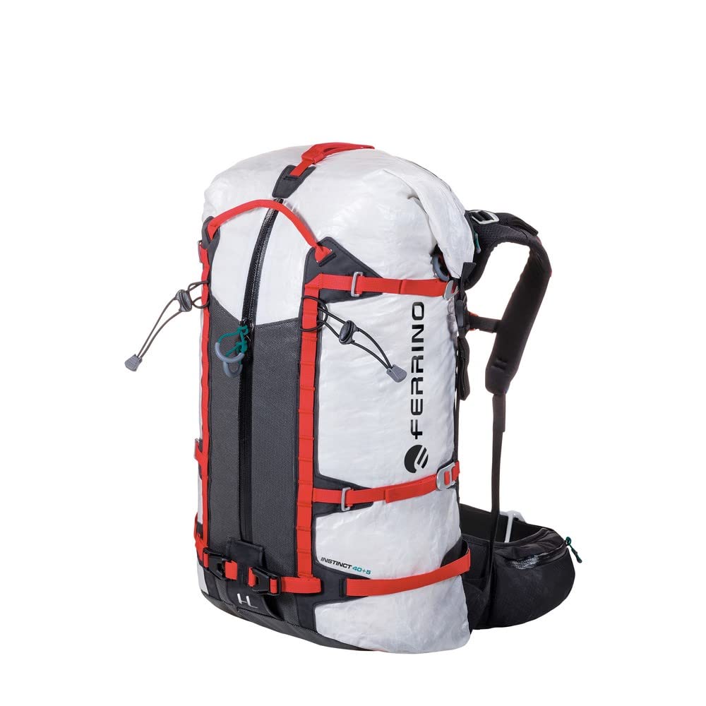 Ferrino Instinct 40+5 sac à dos blanc étanche et robuste de volume modulable
