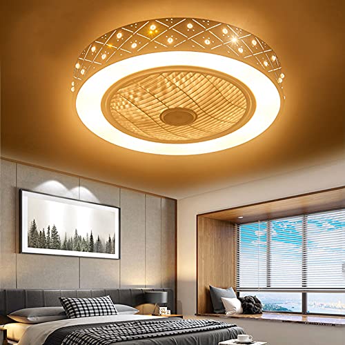 Lumières de ventilateur de plafond moderne 110V avec télécommande