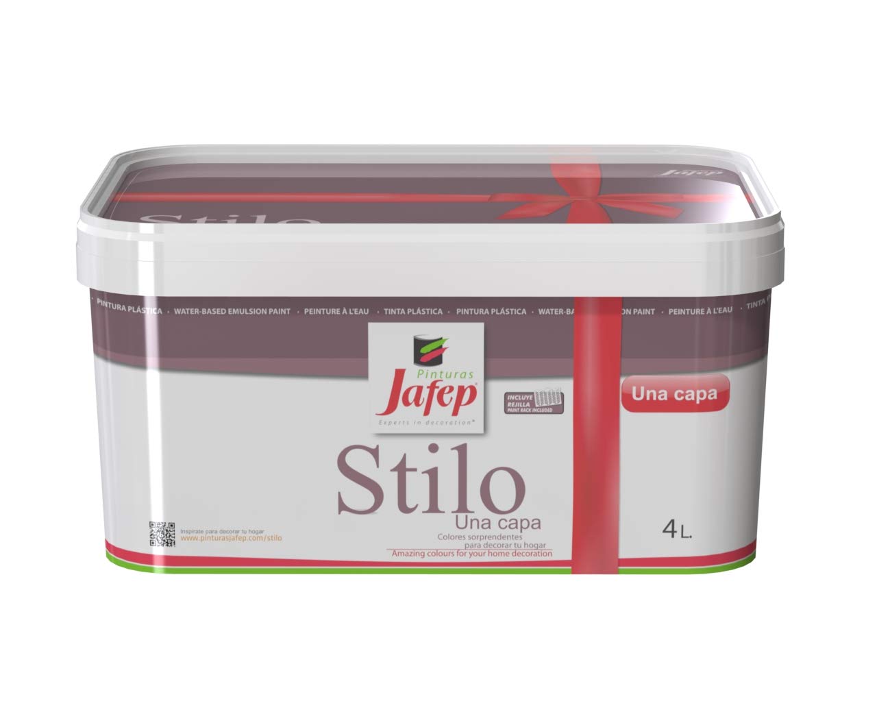 JAFEP Stilo Unacapa Gris Calido 4 L.