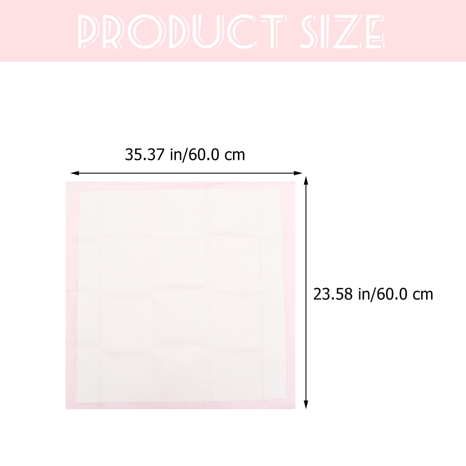 TOYANDONA 40 Piezas Empapadores Desechables para Perros y Gatos de Entrenamiento Absorbentes y Resistentes para Casa y Color Rosa para Cachorros y Mascotas Adultas