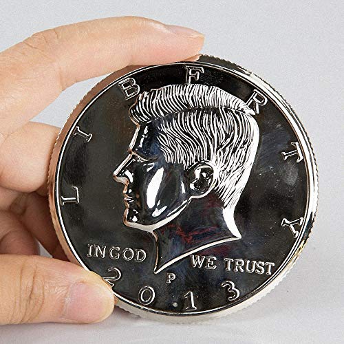 Jumbo Half Dollar 3 pollici Perfetto per la routine della moneta